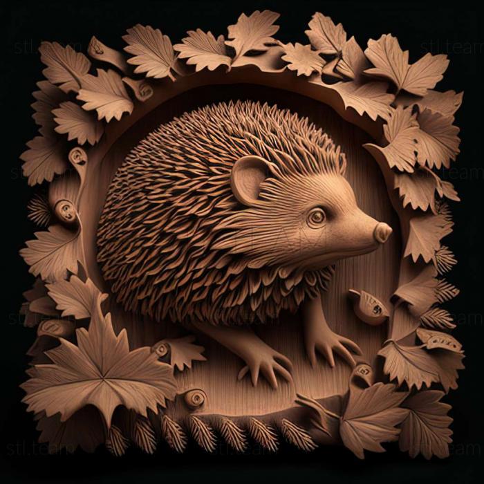 Animals hedgehog